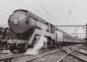 Una delle ultime locomotive che trainano il famoso Sydney-Newcastle "Flyer" da Photographer Australian