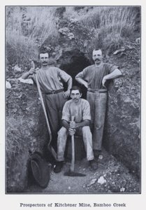 Prospectors della miniera di Kitchener, Bamboo Creek da Photographer Australian