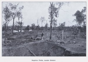 Campi di zaffiri, distretto di Anakie da Photographer Australian