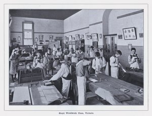 Classe di lavorazione del legno Sloyd, Victoria da Photographer Australian