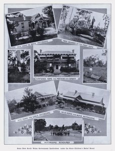 Alcune istituzioni governative del Nuovo Galles del Sud sotto il Consiglio di Soccorso per i Bambini dello Stato da Photographer Australian