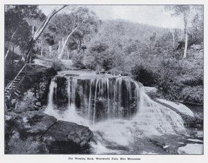 La Roccia Piangente, Cascate di Wentworth, Montagne Blu