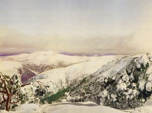 Inverno nelle Alpi Vittoriane da Photographer Australian