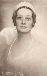 Astrid di Svezia, regina dei belgi, consorte di Leopoldo III del Belgio