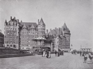 Chateau Frontenac e Dufferin Terrace da Photographer Canadian
