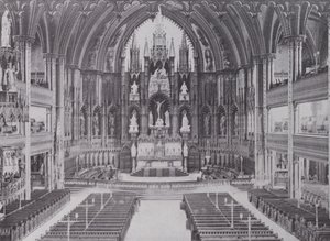 Interno della Cattedrale di Notre Dame, Montreal da Photographer Canadian