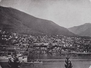 Nelson, dal fiume Kootenay da Photographer Canadian