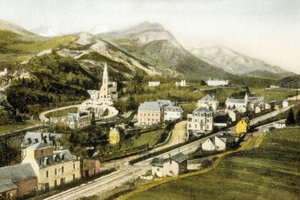 Lourdes, Francia, c. 1905 da Photographer French