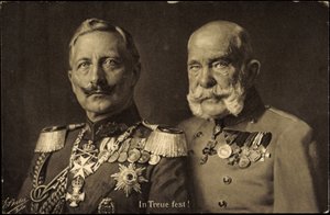 Ak Kaiser Wilhelm II di Prussia con l