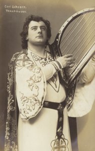 Carl Schroth, cantante d