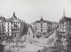 Charlottenburg, Kurfürstendamm, angolo tra Uhland- e Grolmann-Strasse