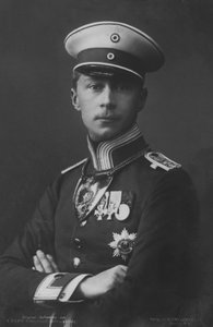Principe ereditario Guglielmo, figlio maggiore del Kaiser Guglielmo II di Germania