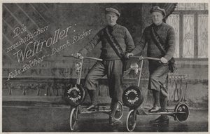 Felix Ruether e Bernhard Ricker, suonatori di scooter musicali da Photographer German