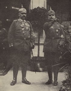 Feldmaresciallo von Hindenburg e Generale Ludendorff, comandanti dell