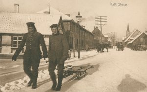 Occupazione tedesca di Jelgava in Lettonia durante la Prima Guerra Mondiale