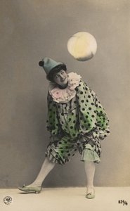 Ragazza vestita da clown da Photographer German