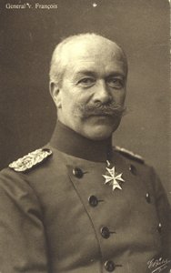 Hermann von Francois, generale di fanteria tedesco della Prima Guerra Mondiale