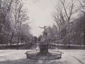 Nel Tiergarten, stagno dei pesci rossi da Photographer German