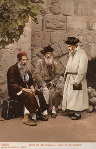 Ebrei di Gerusalemme da Photographer German