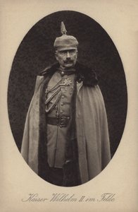Kaiser Guglielmo II di Germania in uniforme militare