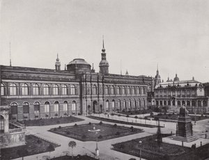 Galleria Reale di Dipinti, vista dallo Zwinger da Photographer German