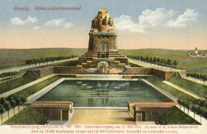 Monumento alla Battaglia delle Nazioni, Lipsia da Photographer German