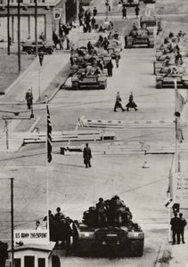 Ottobre 1961, Berlino Friedrichstrasse