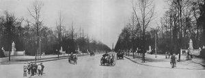 Panorama della Sieges-Allee da Photographer German