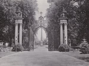 Potsdam, ingresso al parco di Sanssouci