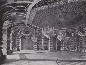 Potsdam, Nuovo Palazzo, Sala delle conchiglie da Photographer German
