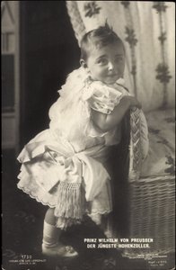 Principe Guglielmo di Prussia, il più giovane Hohenzoller da Photographer German