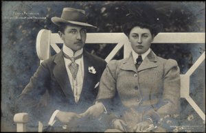Principe e Principessa Augusto Guglielmo di Prussia