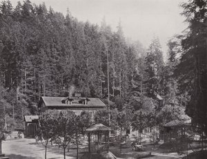 Ristorante nella valle di Polenz