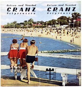 Russia, Oblast Kaliningrad, Selenogradsk, fino alla fine della II Guerra Mondiale Germania, Prussia Orientale, Cranz, opuscolo turistico dell