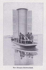 Struzyna, barca a vela alimentata da un rotore Flettner da Photographer German