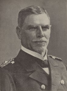Viceammiraglio Maximilian von Spee, comandante della Squadra dell