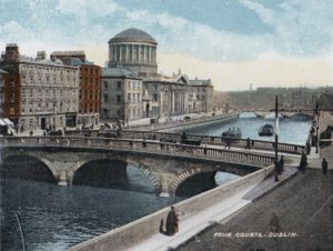 Four Courts, Dublino da Photographer Irish