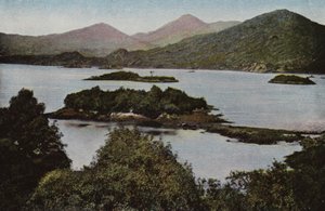 Irlanda del Sud: Monte Sugar Loaf, Glengarriff, Contea di Cork (foto colorata)