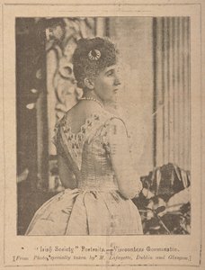 Viscontessa Gormanston, "Irish Society" [giornale] Vol. VII No. 353 13 ottobre 1894