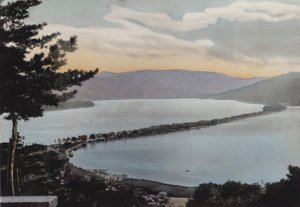 Giappone, c.1912: Amano-Hashidate uno dei tre scenari più noti del Giappone; Circa 80 miglia da Kyoto