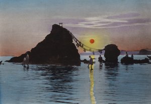 Giappone, c.1912: Futamigaura, Ise da Photographer Japanese
