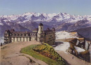 Rigikulm e le Alpi Bernesi (foto a colori)
