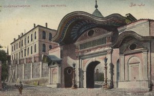 Sublime Porta, Costantinopoli da Photographer Turkish