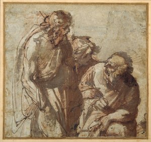 San Pietro nega Cristo da Pier Francesco Mola
