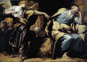 Il sogno di Elia (dettaglio)