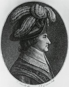 Ritratto di Lazare Nicolas Marguerite, Conte Carnot (1753-1823), generale, politico, ingegnere e matematico francese (incisione) da Blaise Nicolas Le Sueur