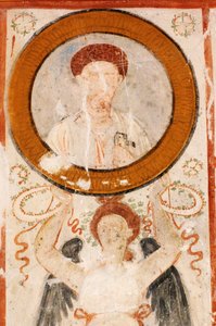 Valle delle Tombe a Palmira, affresco ipogeo nella tomba dei tre fratelli