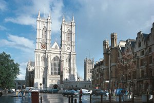 Regno Unito, Inghilterra, Londra, Abbazia di Westminster da Blaise Nicolas Le Sueur