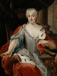 Ritratto di Maria Clementina Sobieska (?) da Pier Leone Ghezzi