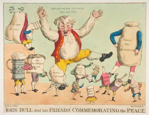 John Bull e i Suoi Amici che Commemorano la Pace